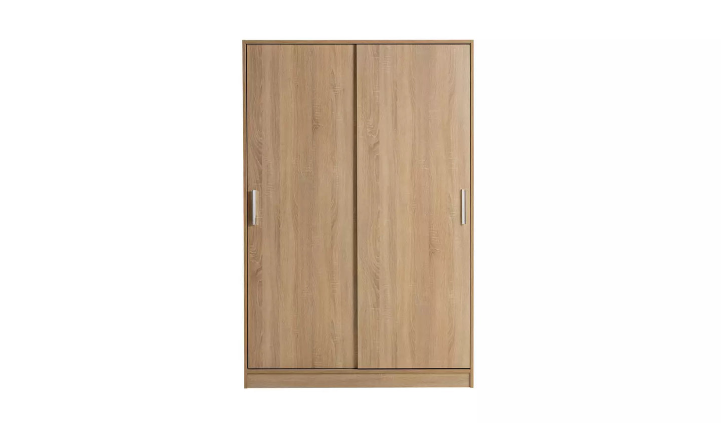 Nova 2 Door Sliding Wardrobe - Oak